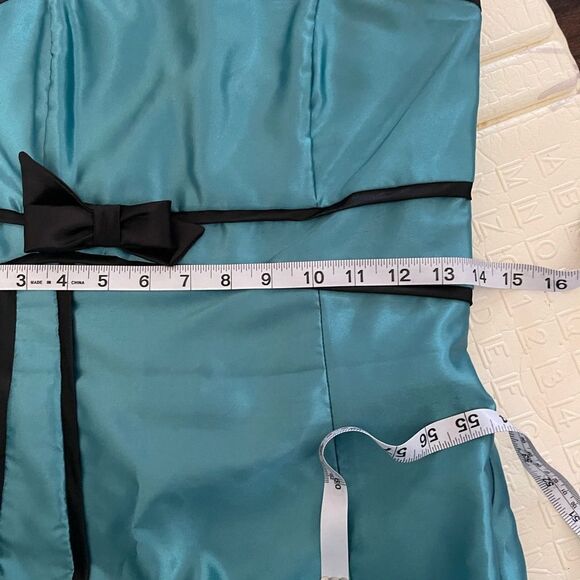 Jessica McClintock for gunne sax‎ satin mini gown - Picture 7 of 7